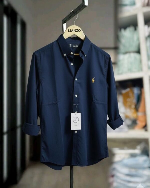 Navy Blue Shirt