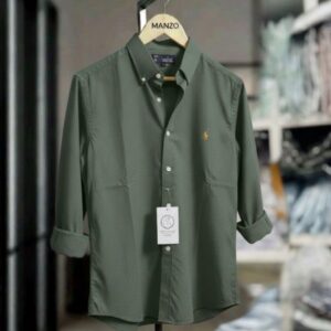 Off Green Shirt